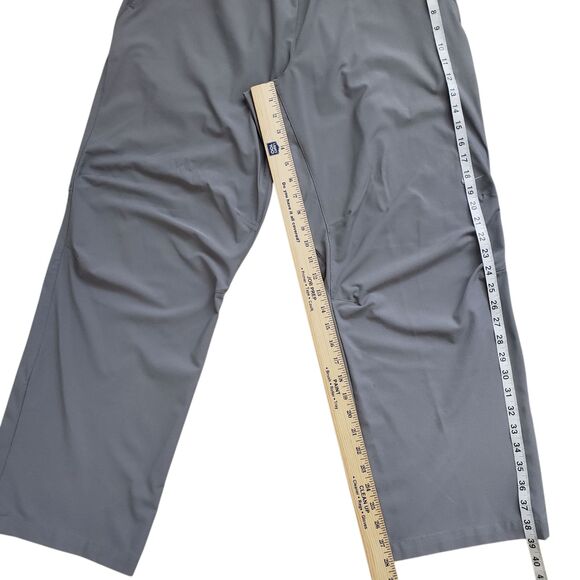 Nike Fit Dry Vented Track Pants Mens Large Gray Swoosh Vintage Y2K - Picture 6 of 12